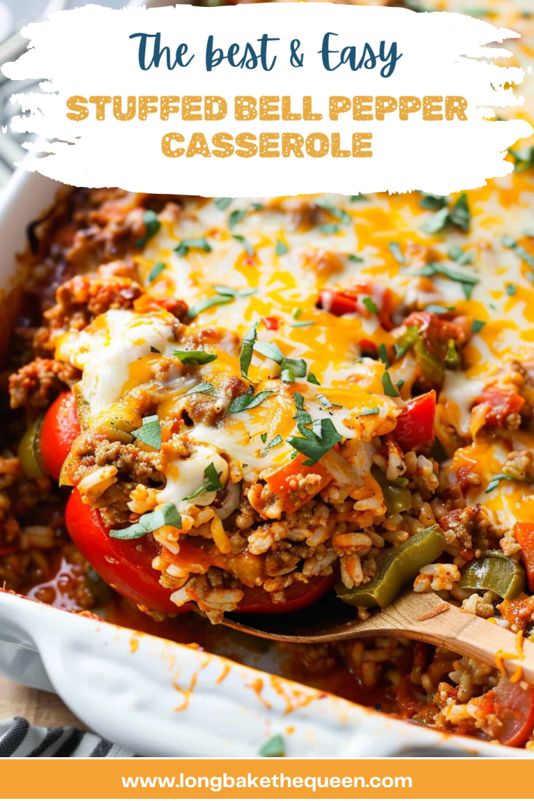 Easy Stuffed Bell Pepper Casserole