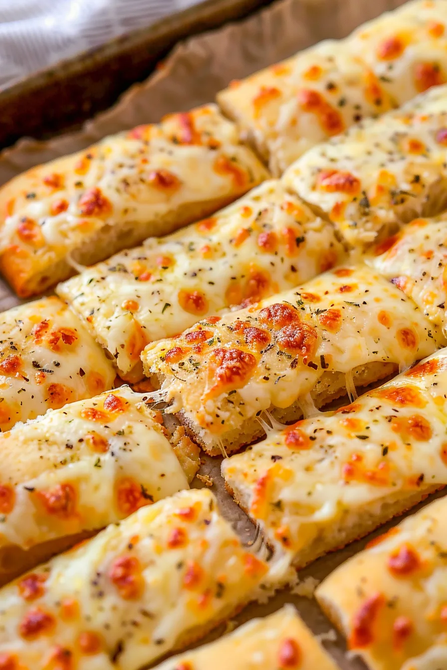Garlic Parmesan Breadsticks