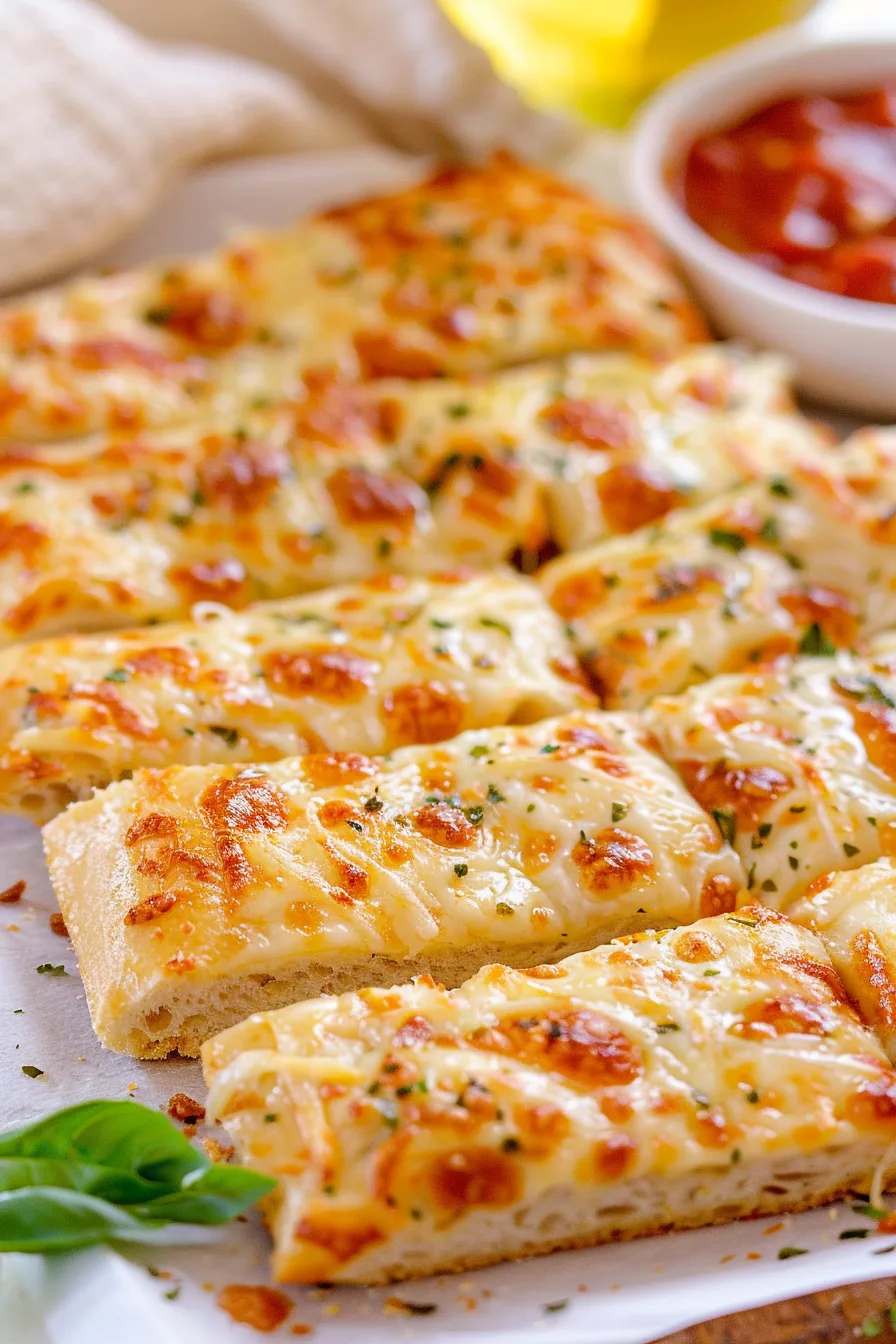 Garlic Parmesan Breadsticks