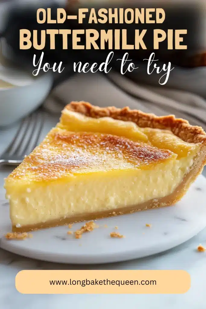 Old-Fashioned Buttermilk Pie