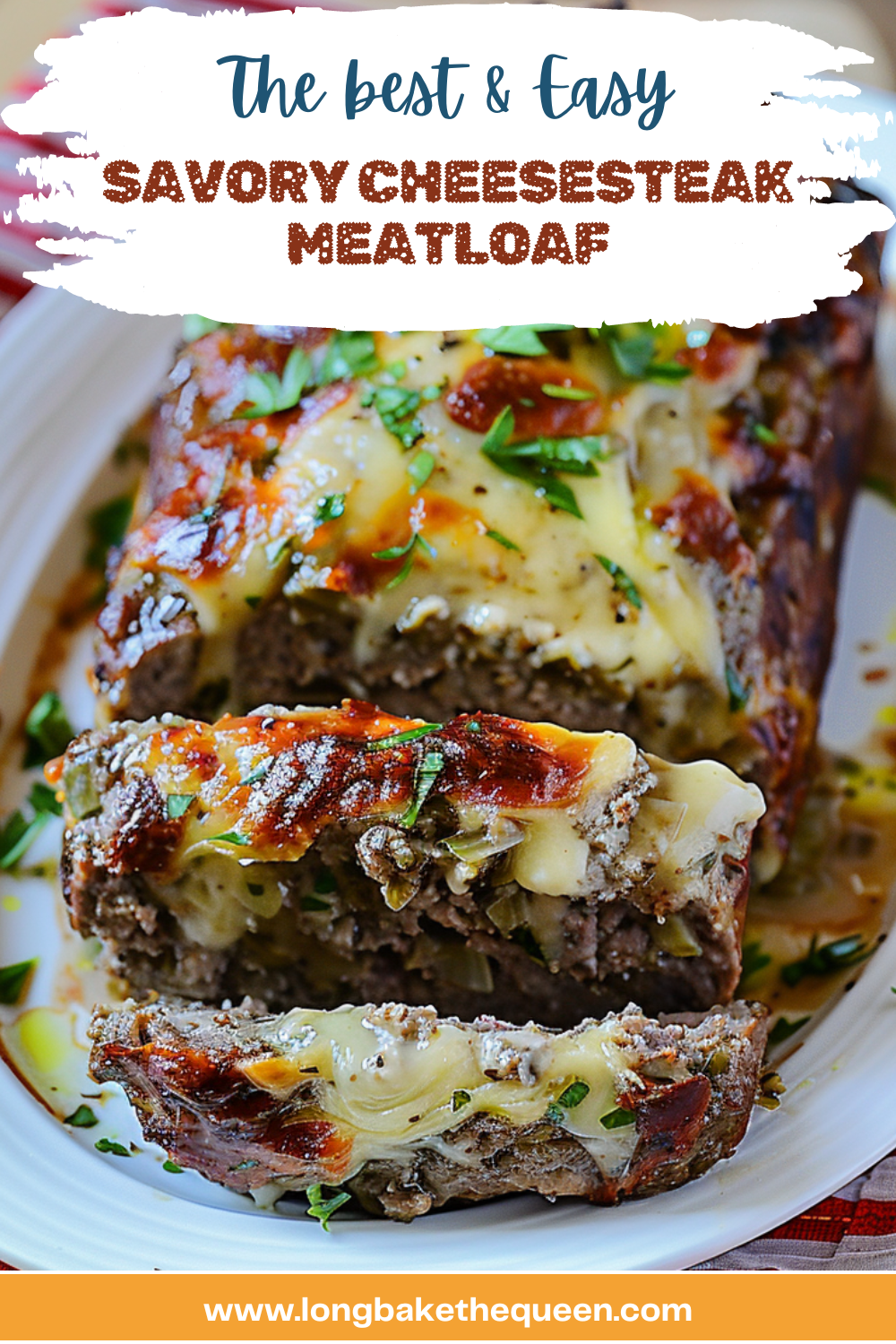 Savory Cheesesteak Meatloaf