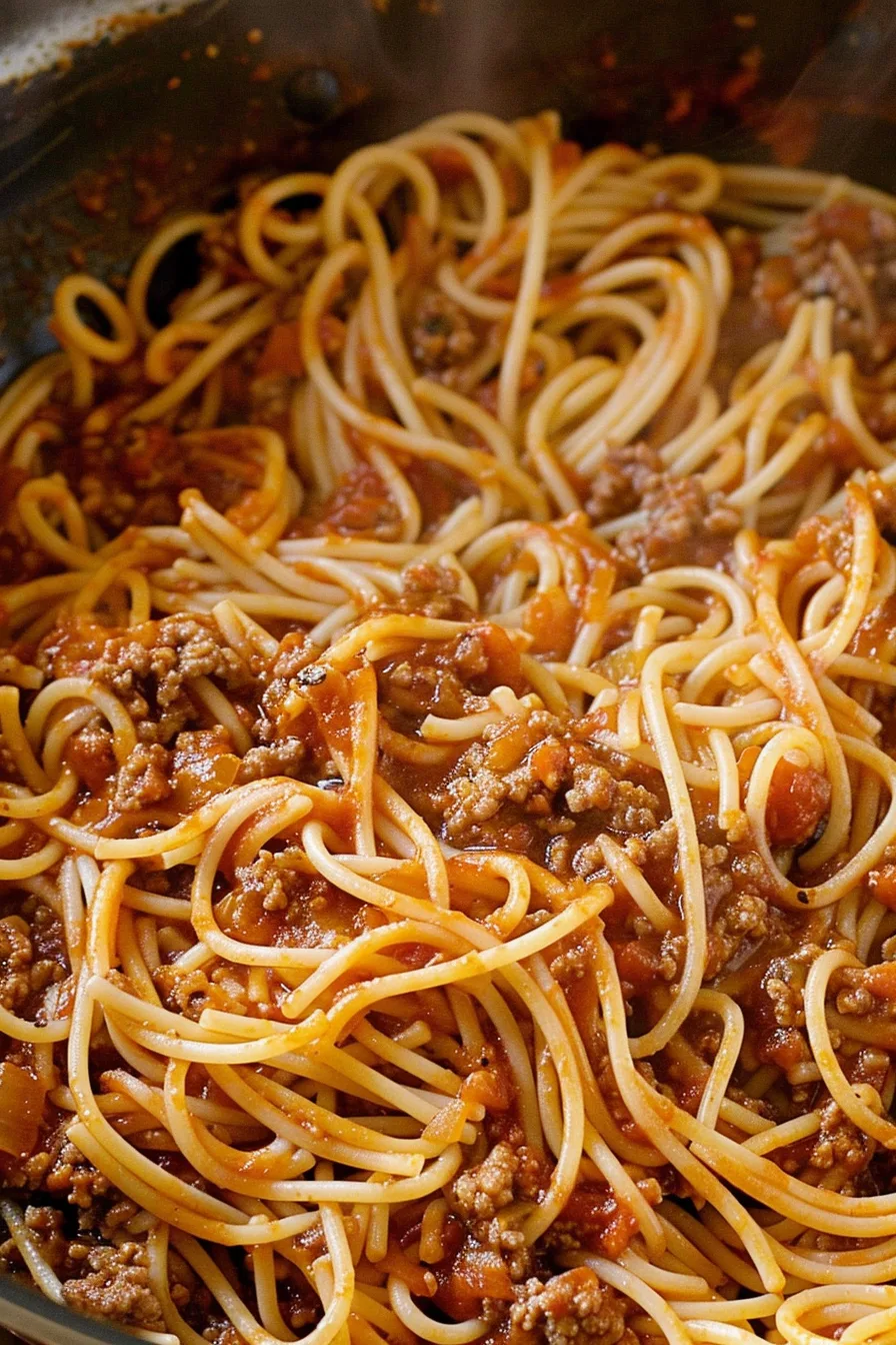 Simple and Delicious Homemade Spaghetti