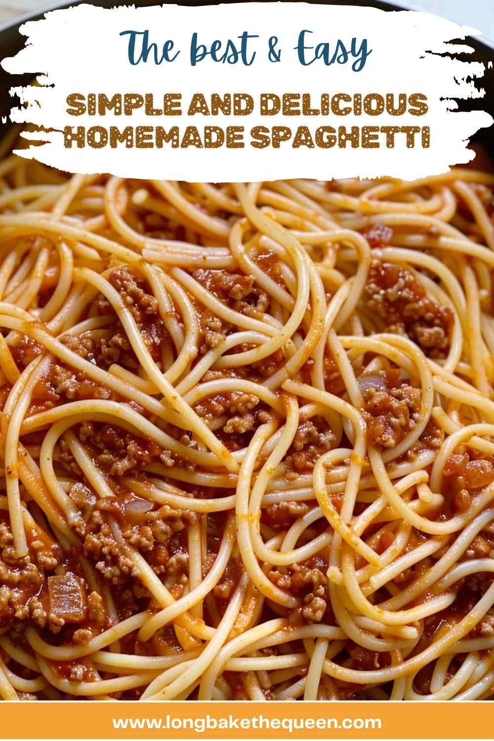 Simple and Delicious Homemade Spaghetti