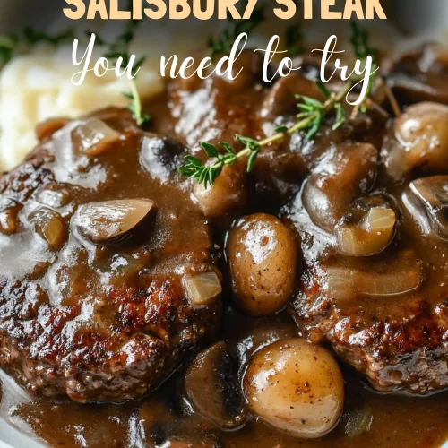 Slow Cooker Savory Salisbury Steak