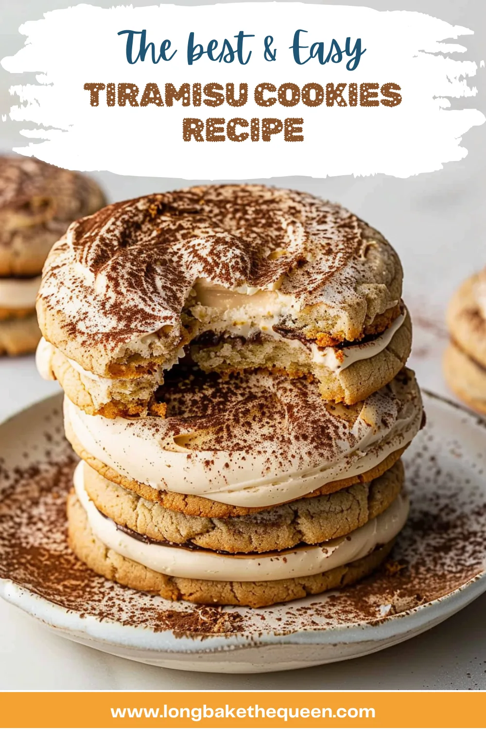 Tiramisu cookies