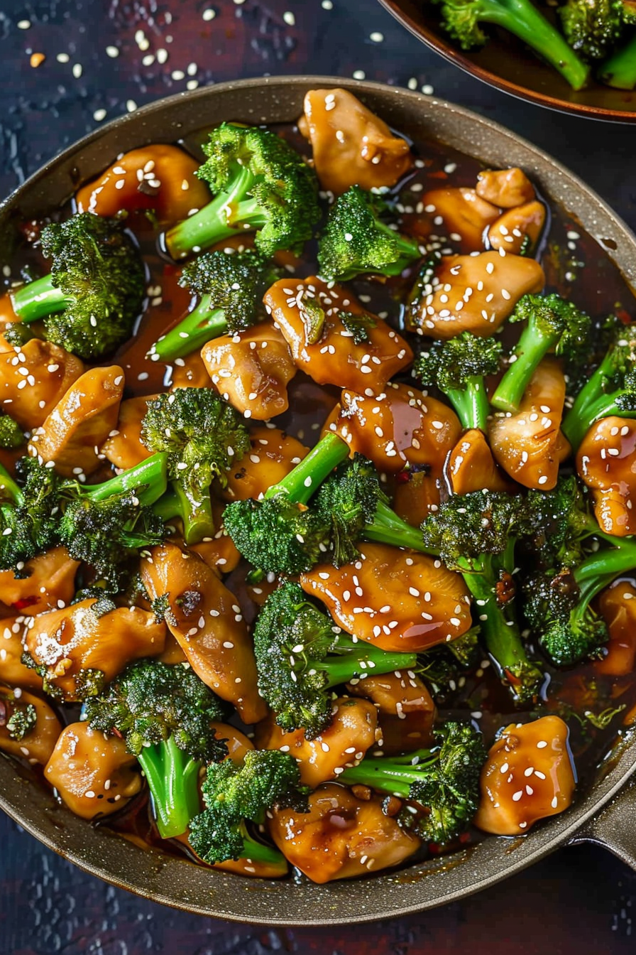 Healthy and flavorful Chicken Broccoli