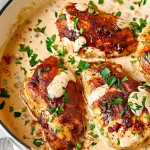 Perfect Creamy Cajun Chicken dish