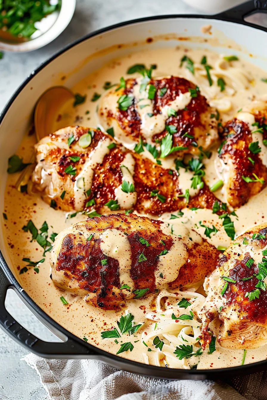 Rich and spicy Cajun Chicken Recipe