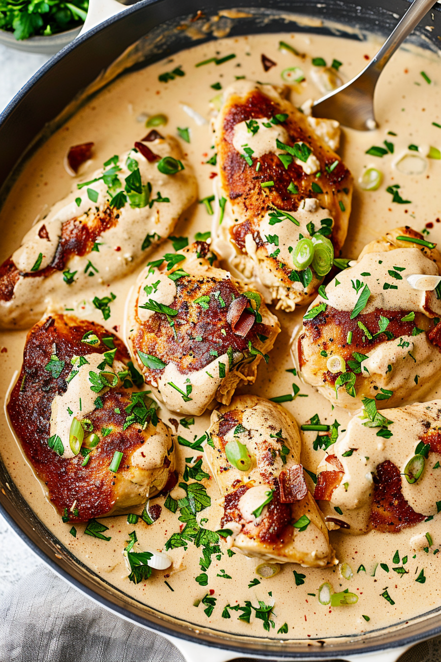 Creamy and flavorful Cajun Chicken