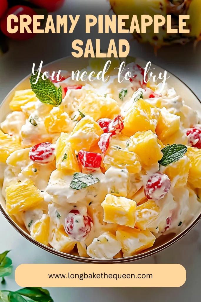 Perfect dessert: Pineapple Salad
