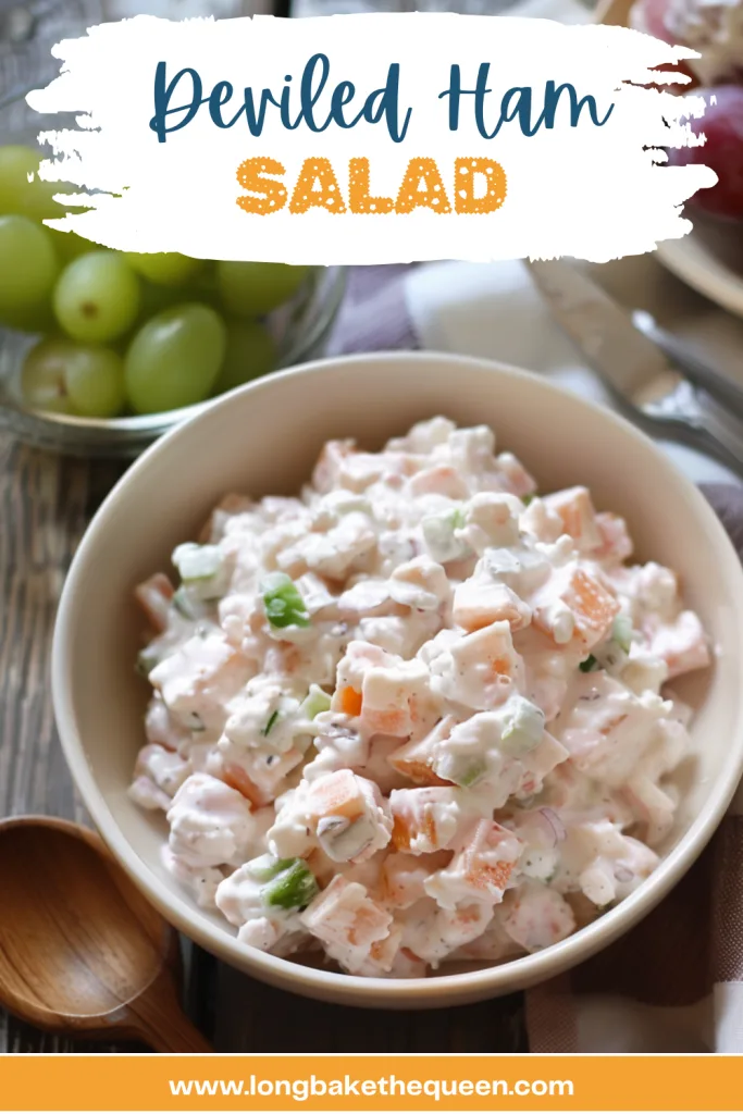 Delicious Deviled Ham Salad in a bowl