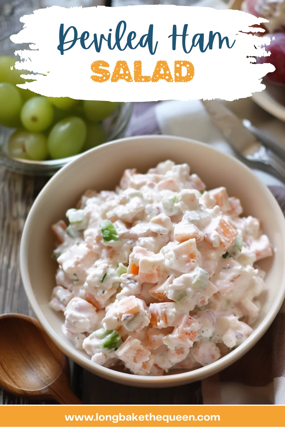Delicious Deviled Ham Salad in a bowl