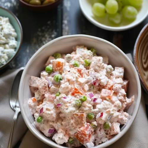Tasty and creamy Deviled Ham Salad