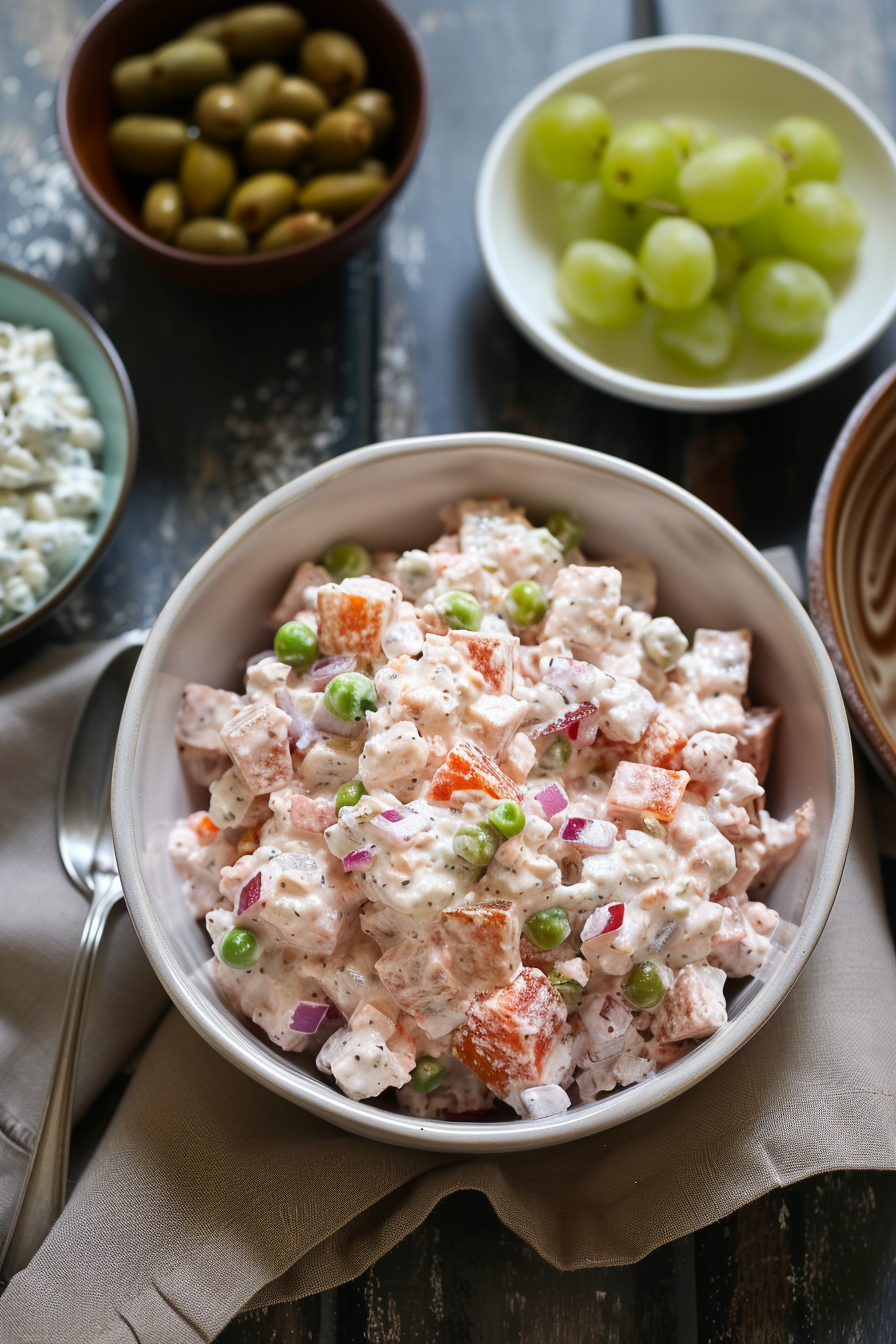 Easy and quick Deviled Ham Salad