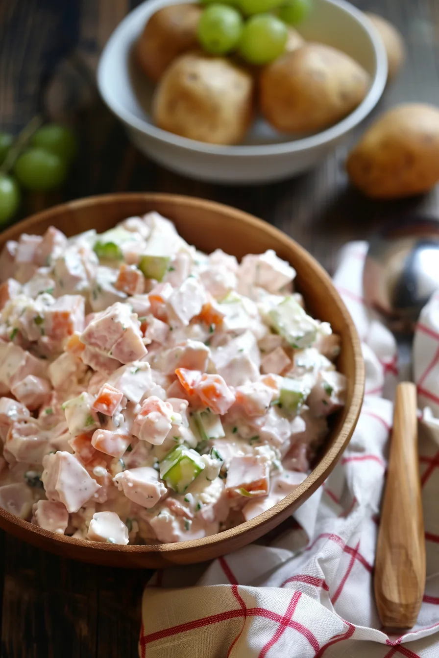 Perfect appetizer Deviled Ham Salad