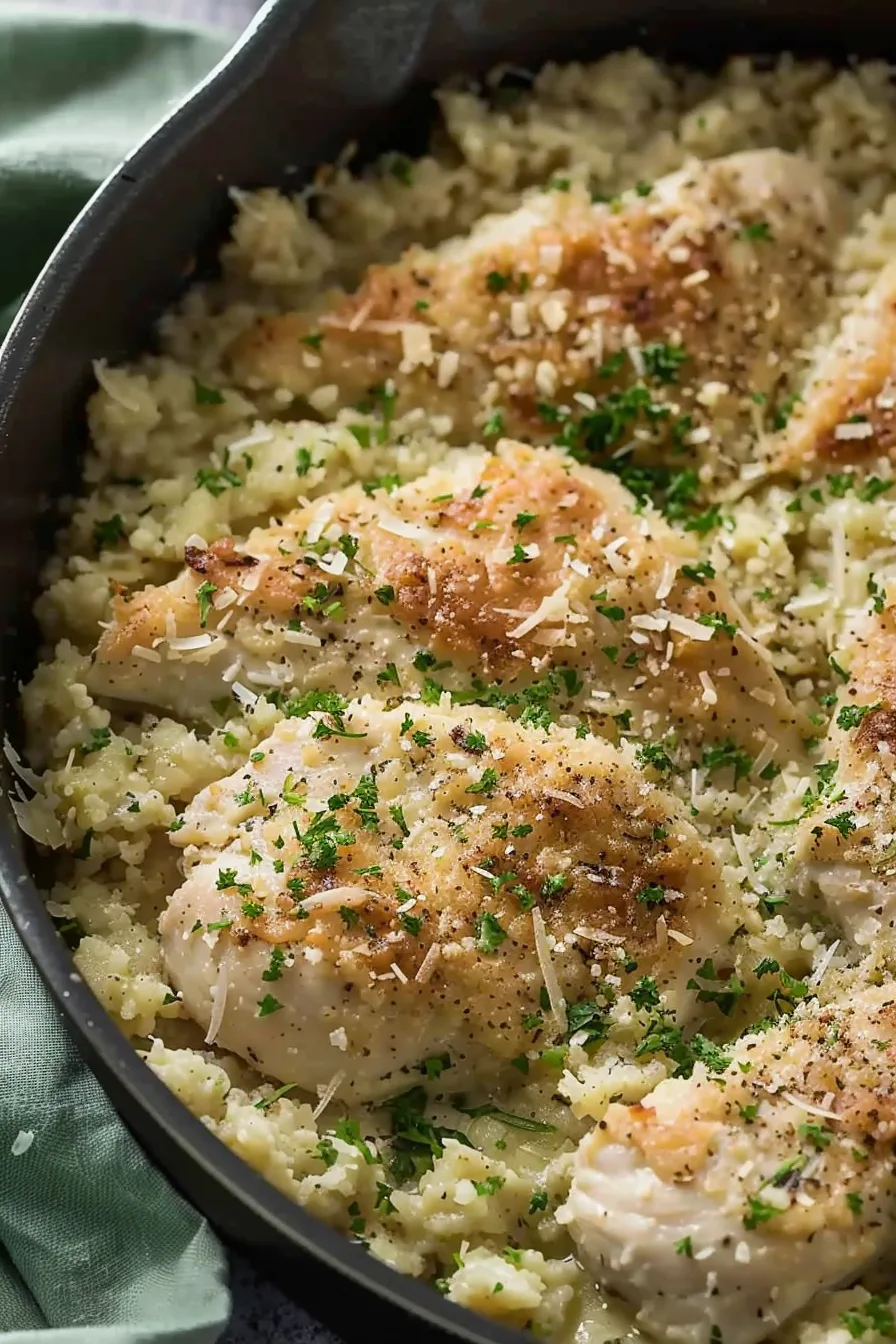 Perfect one-pot Garlic Parmesan Chicken