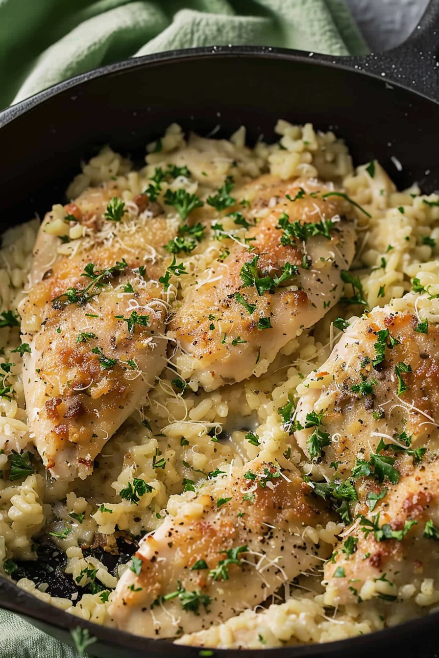 Creamy and flavorful Parmesan Chicken