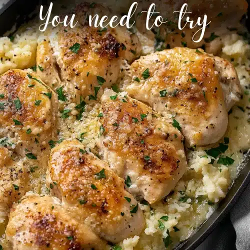 Creamy and flavorful Parmesan Chicken