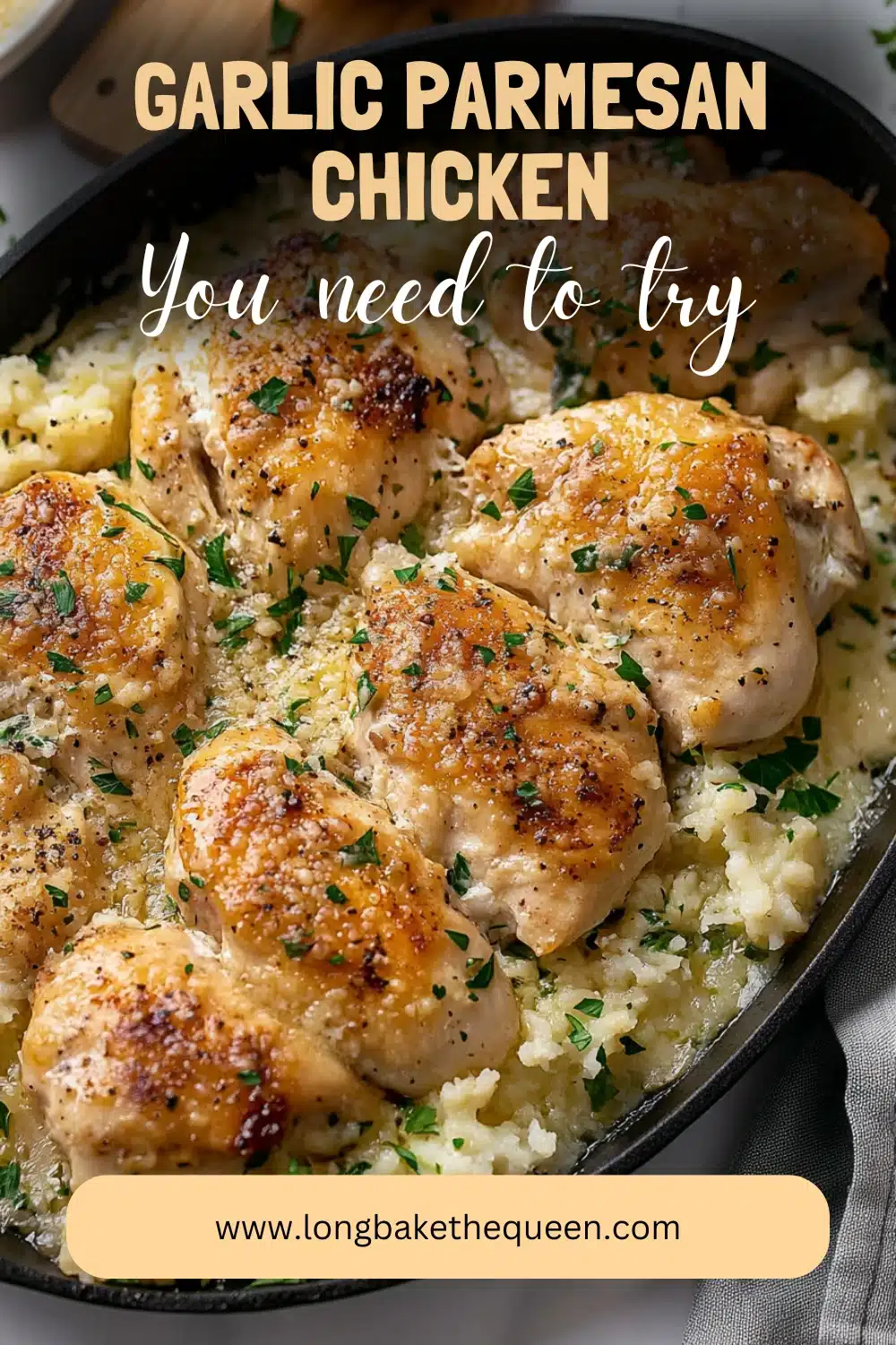 Creamy and flavorful Parmesan Chicken