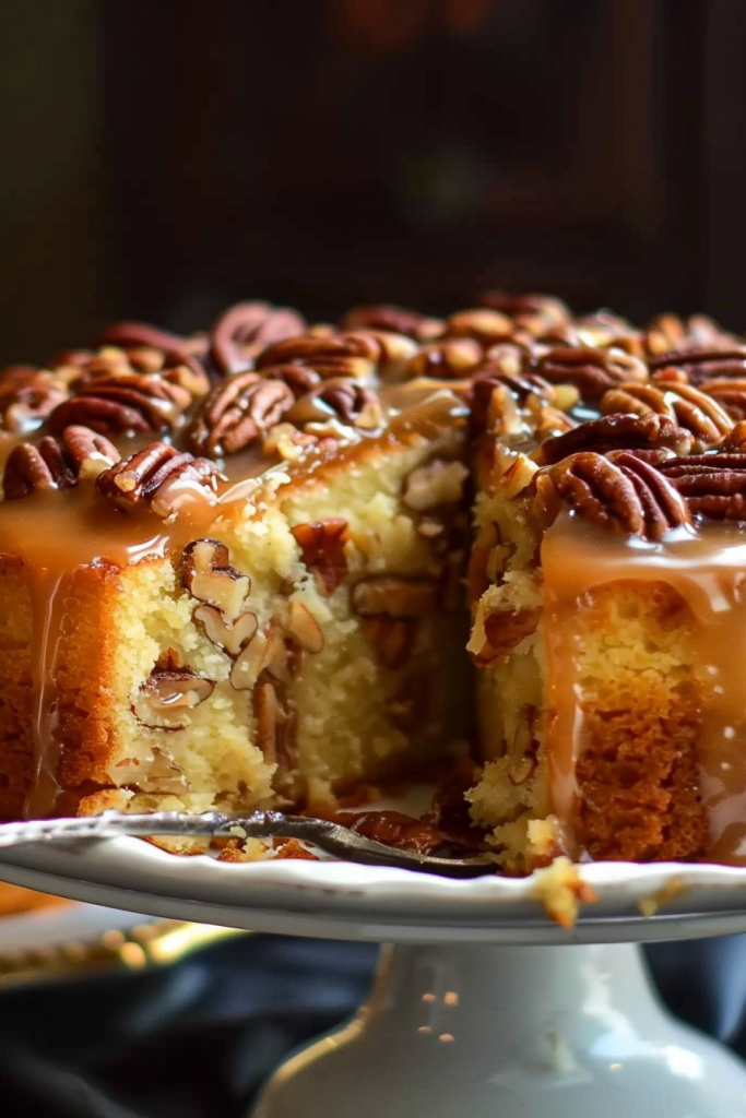 Georgia Pecan Cake - A Sweet Southern Delight