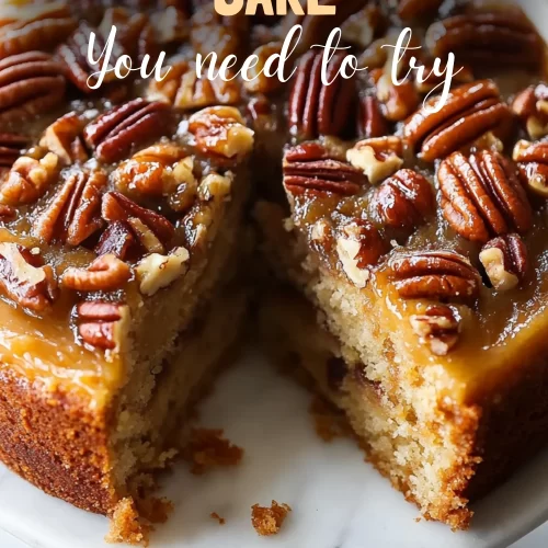 Sweet and rich Georgia Pecan Cake