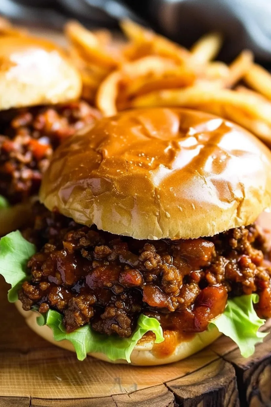 Classic and flavorful Sloppy Joe