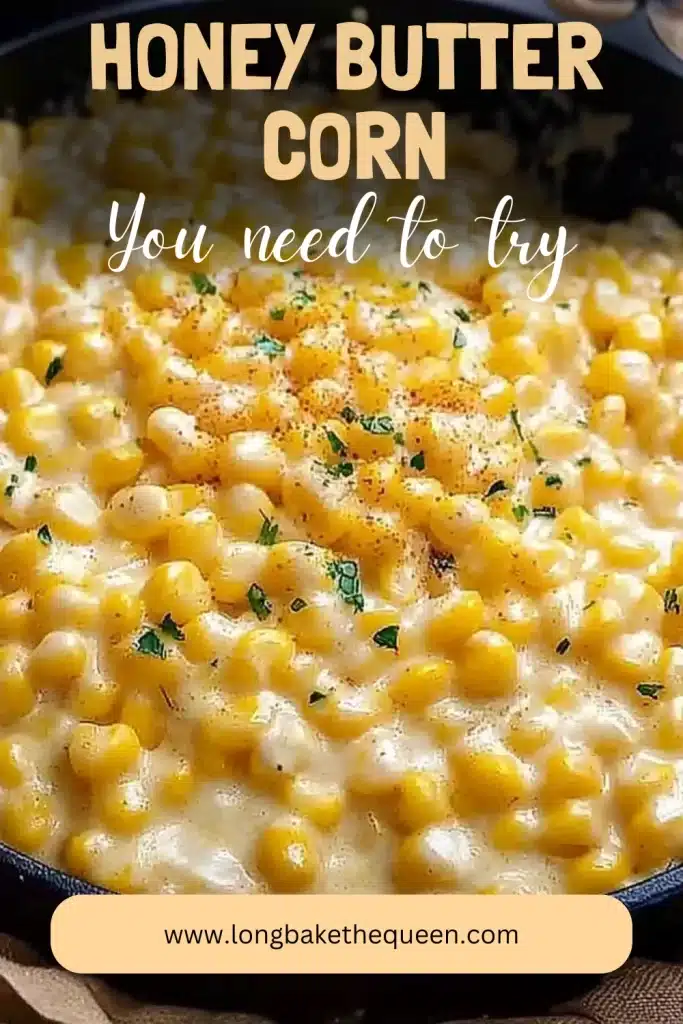 Creamy Corn with Honey Butter