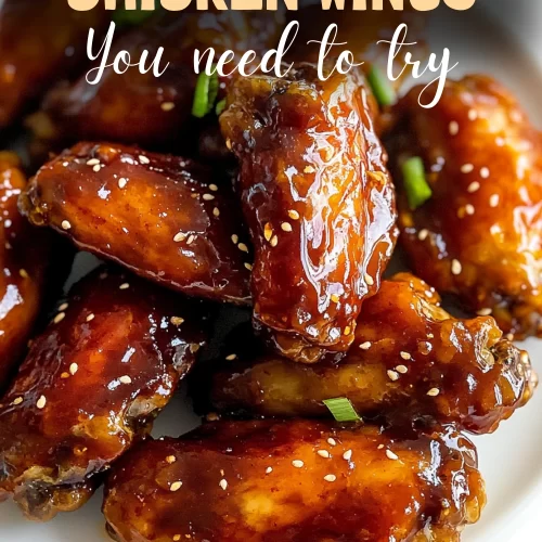 Perfect appetizer Honey Garlic Chicken Wings