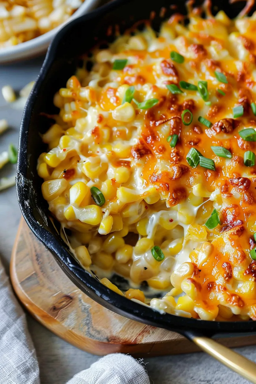Creamy and cheesy Korean Corn Cheese
