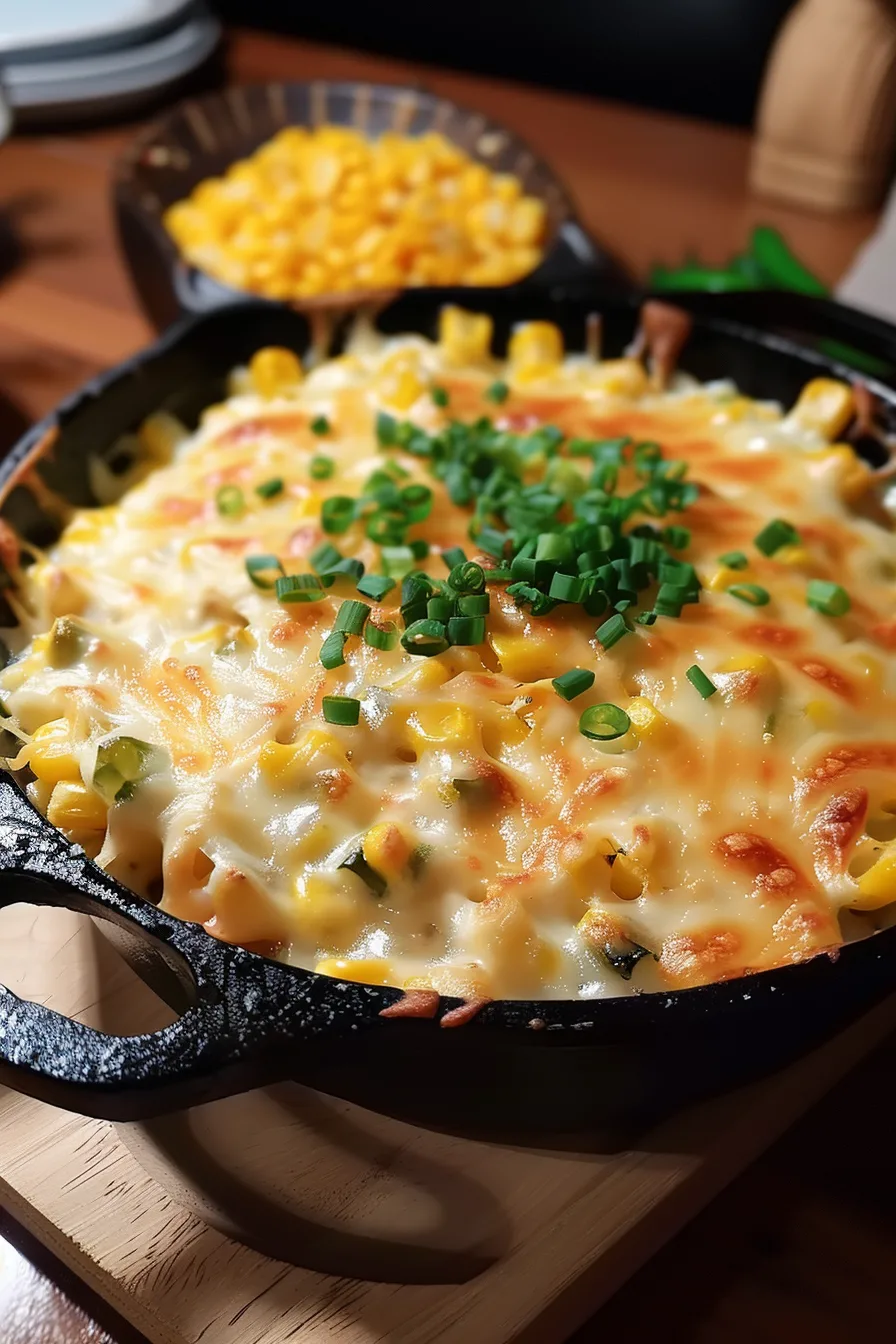 Savory and sweet Korean Corn Cheese