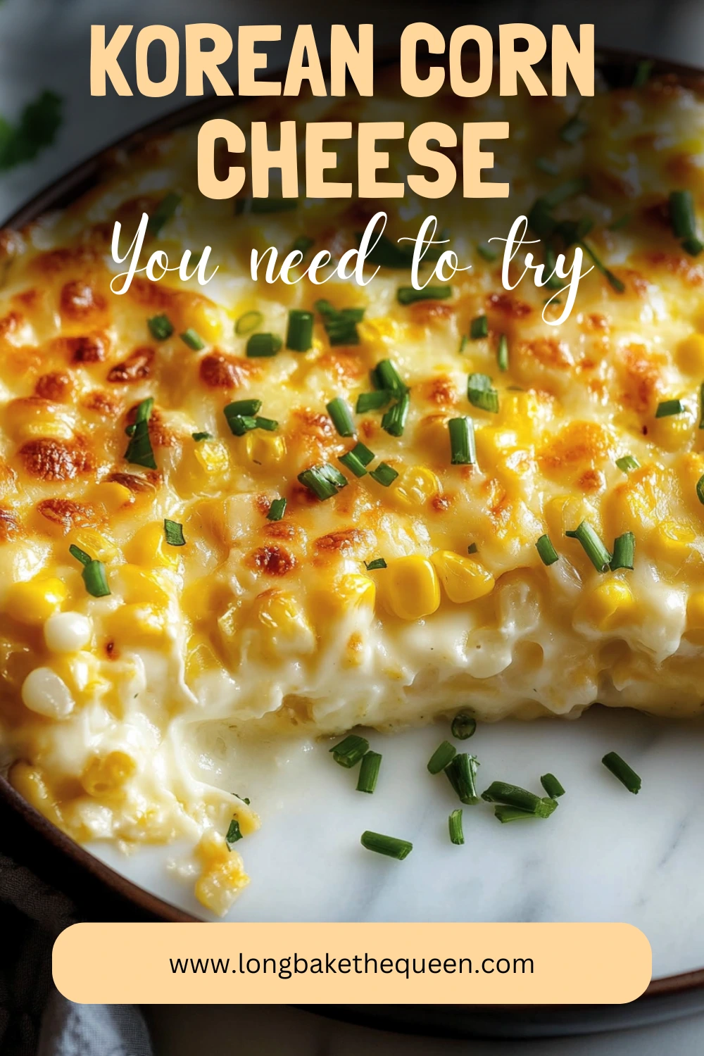 cheesy and Creamy Korean Corn Cheese