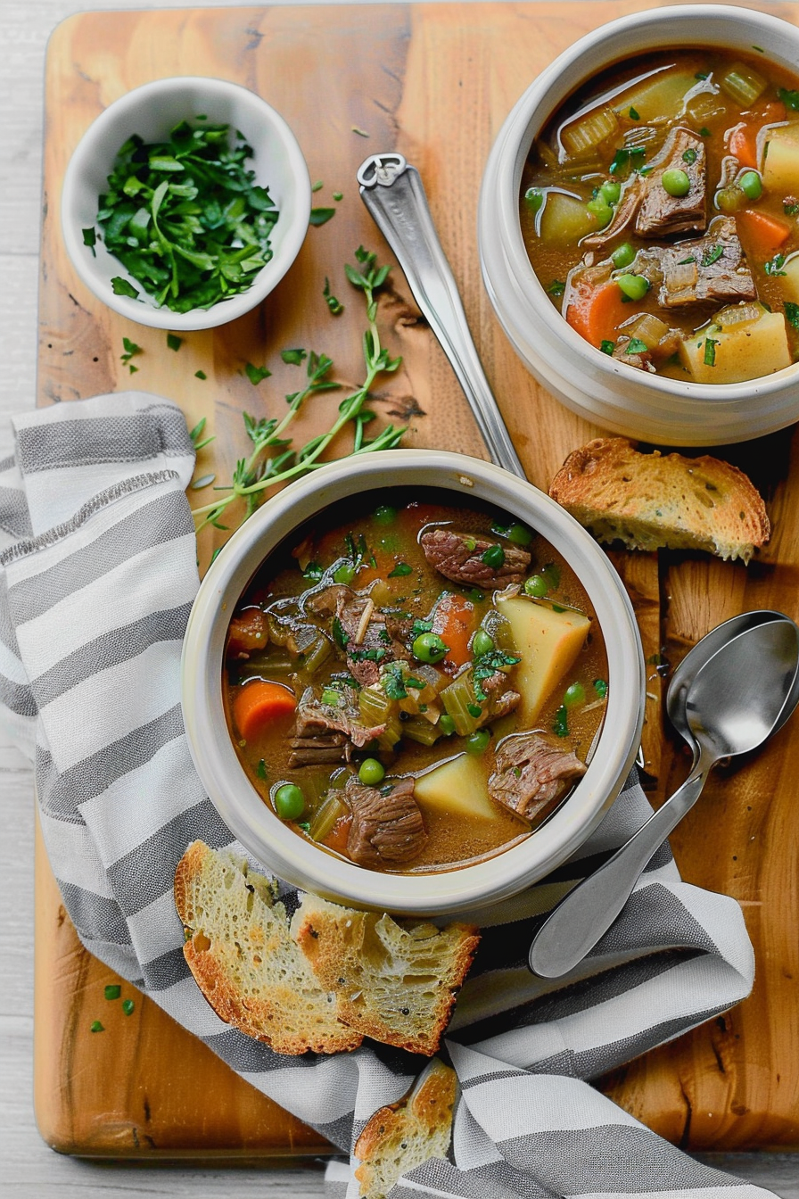 Hearty and flavorful No-Peek Beef Stew