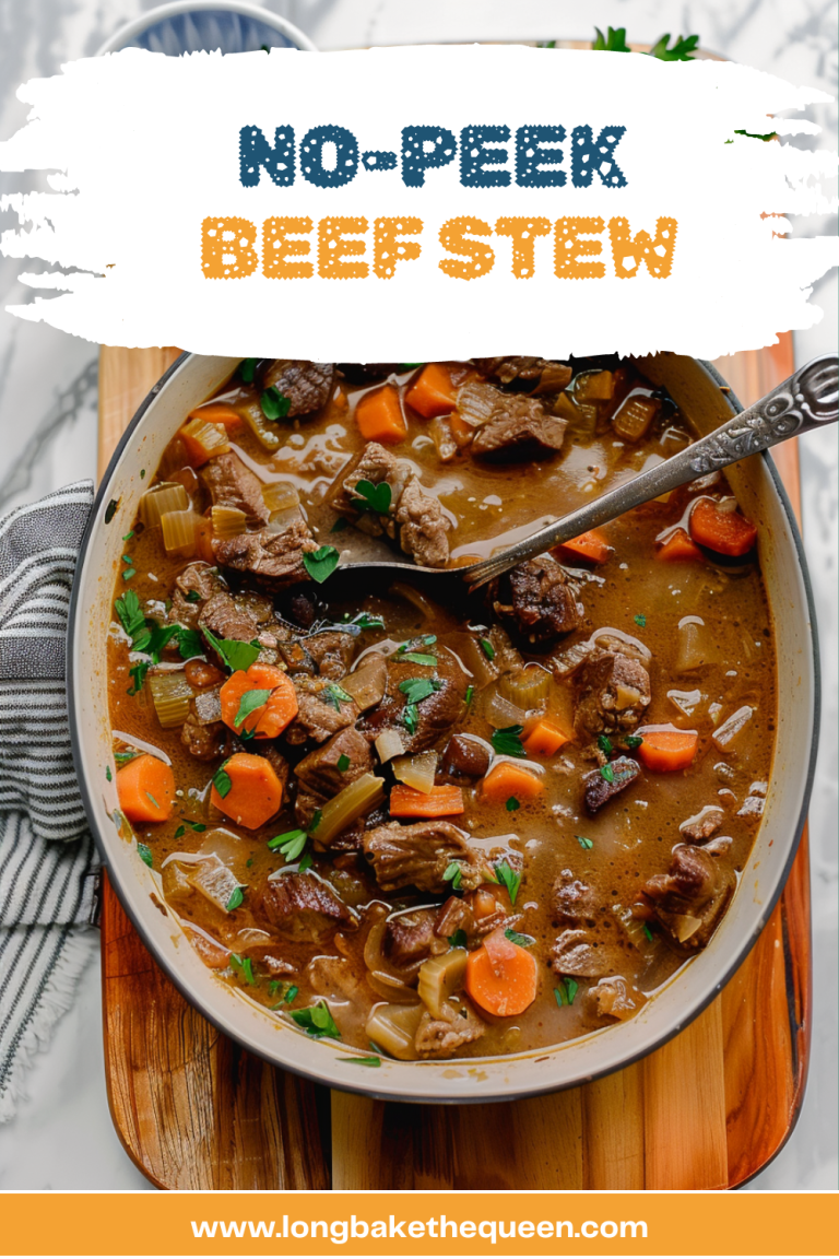 No-Peek Beef Stew - Hearty and Delicious Comfort Food