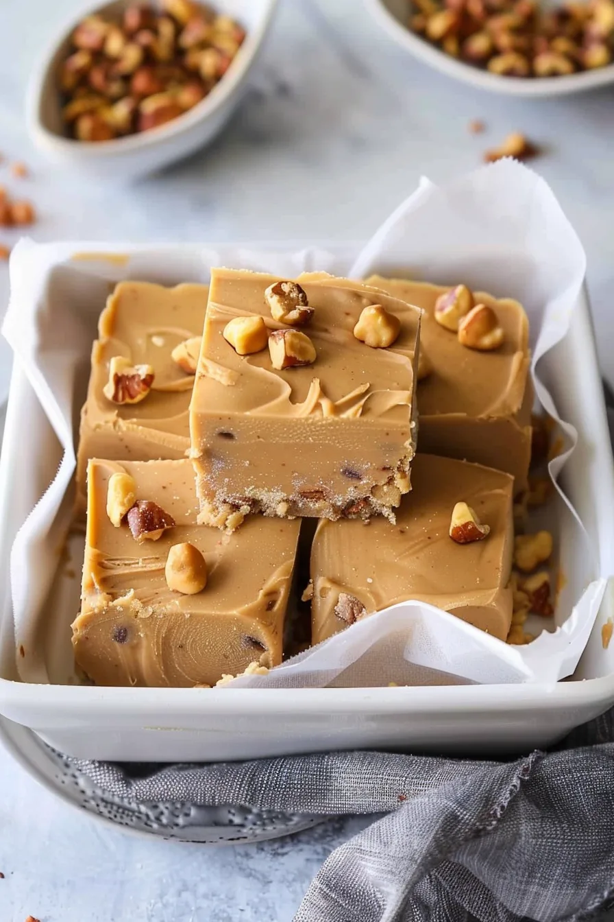 Perfect homemade Penuche Fudge