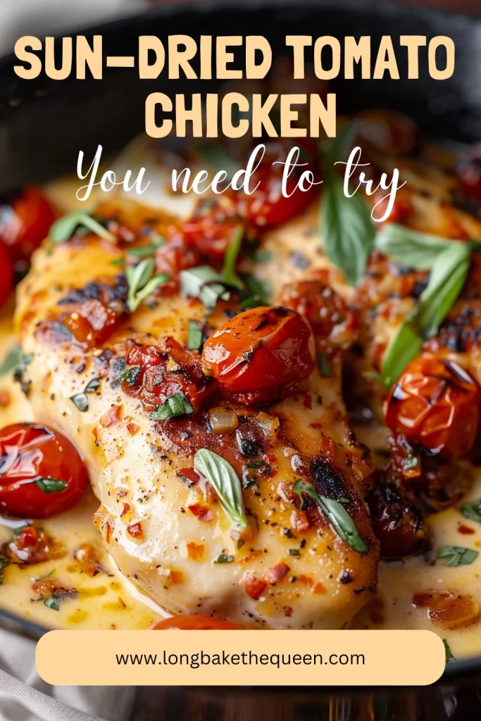 Creamy and flavorful Sun-Dried Tomato Chicken