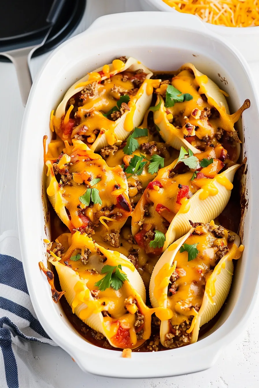 Perfect fusion dish: Stuffed Shells