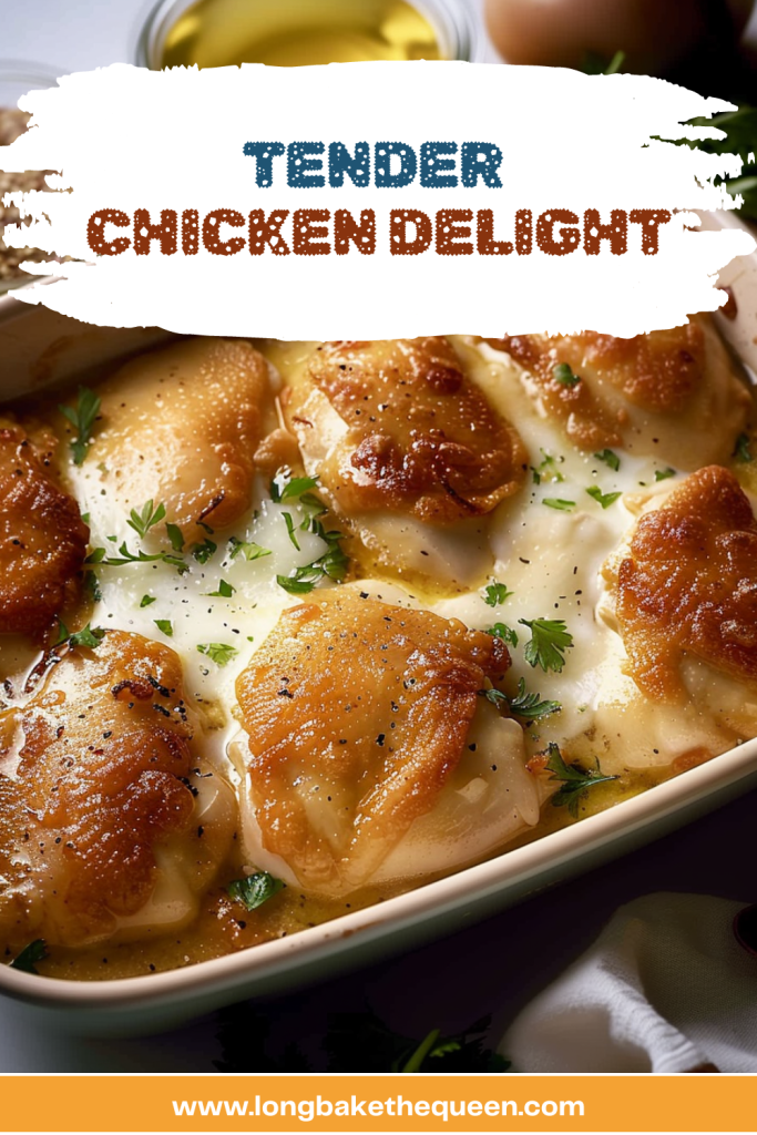 Delicious Tender Chicken Delight on a plate