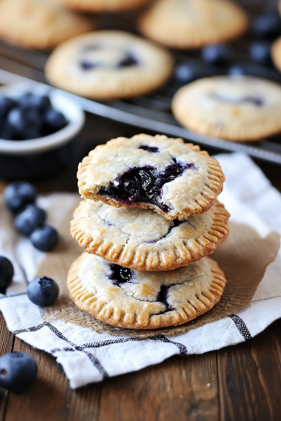 Blueberry Pie Cookies