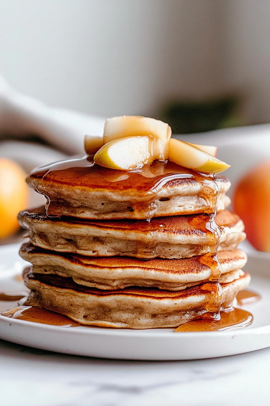 apple butter pancakes.