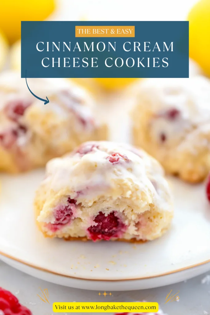 Fluffy Lemon Raspberry Scones