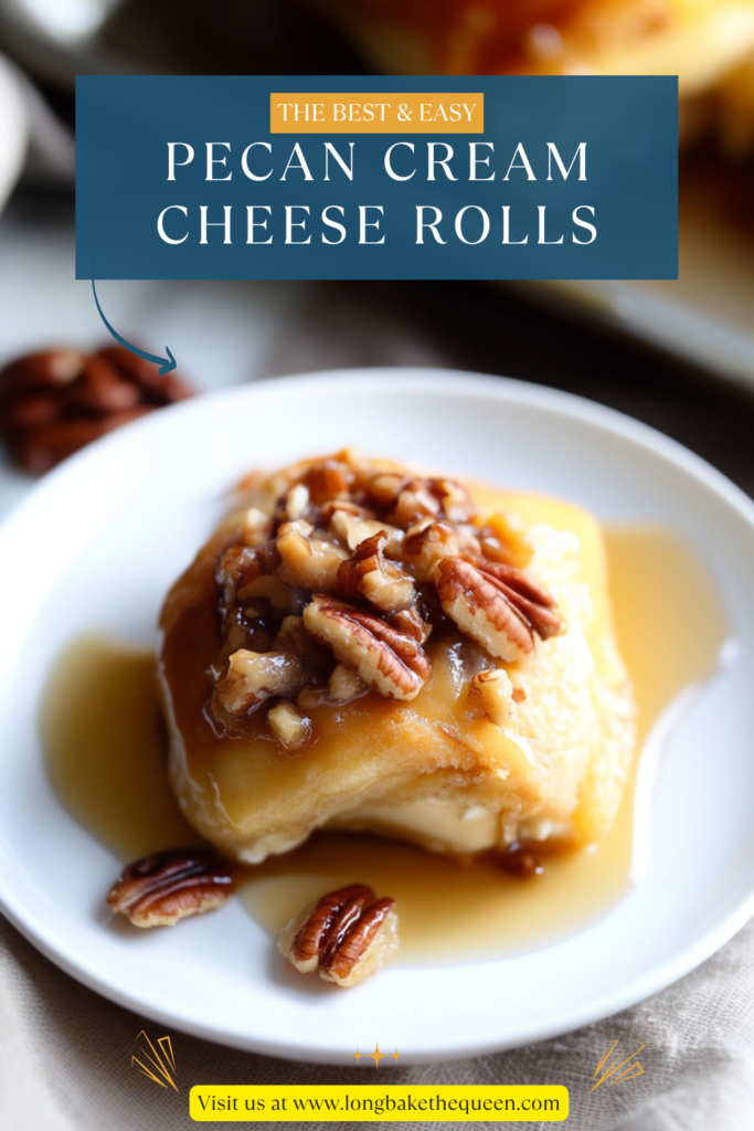 Pecan Cream Cheese Rolls