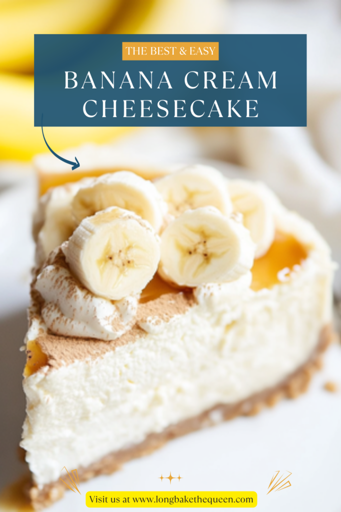 Banana Cream Cheesecake