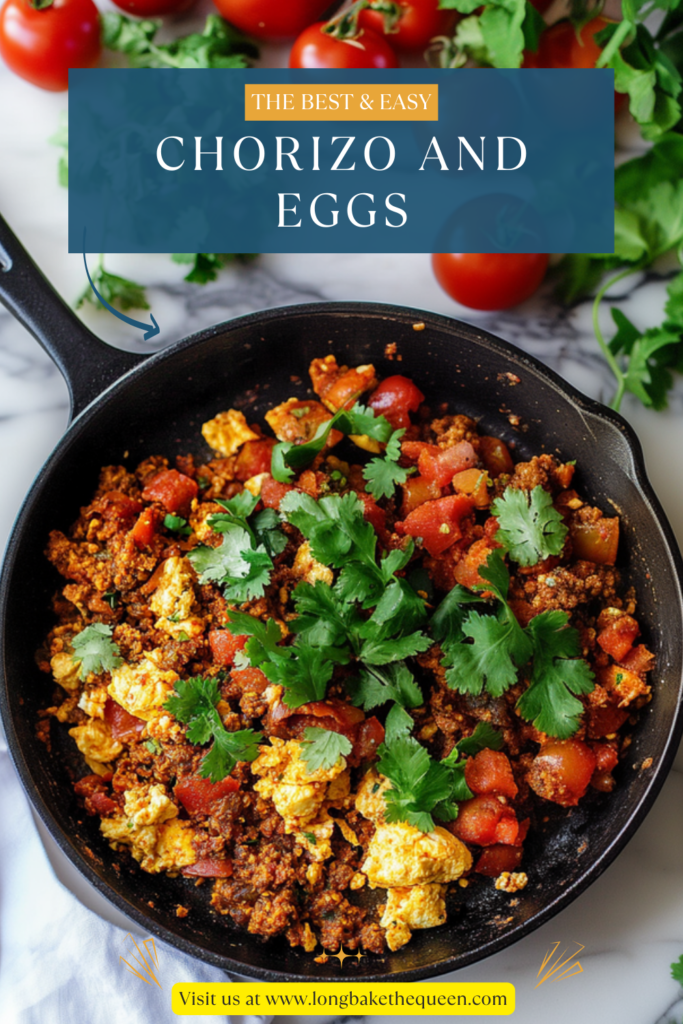 Chorizo and eggs