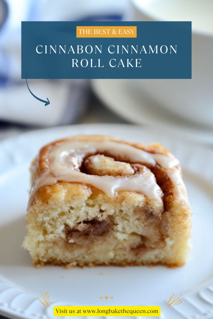 Cinnabon Cinnamon Roll Cake