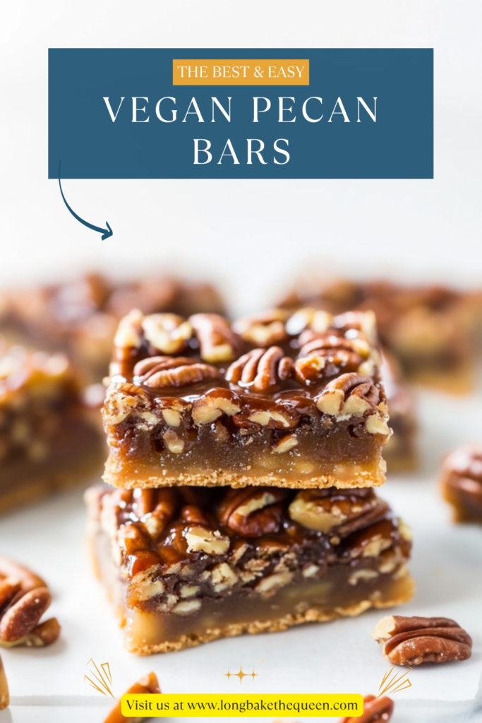 Easy Vegan Pecan Bars