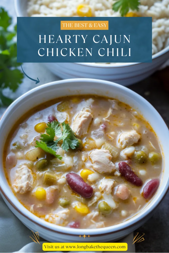 Hearty Cajun Chicken Chili