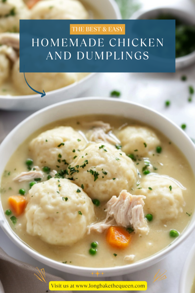 Homemade Chicken and Dumplings