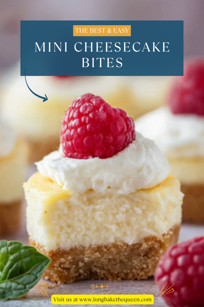 Mini Cheesecake Bites