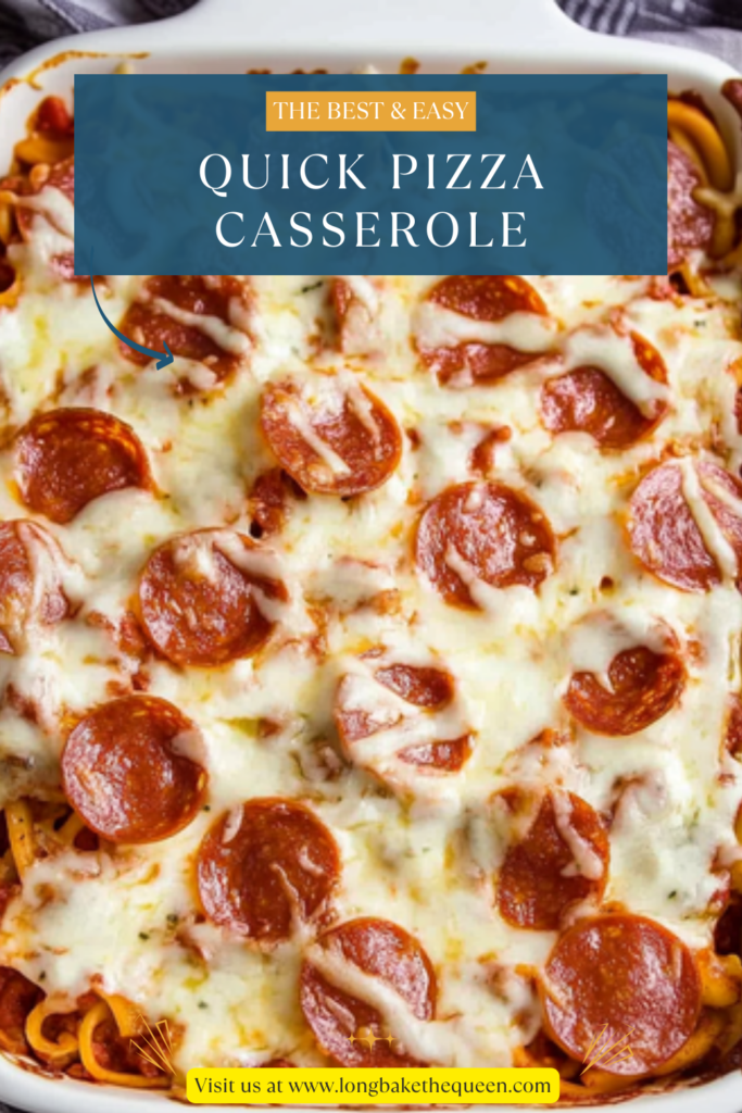 Quick Pizza Casserole