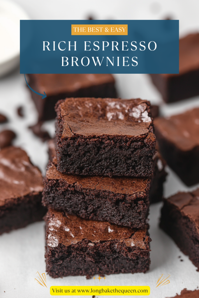 Rich Espresso Brownies